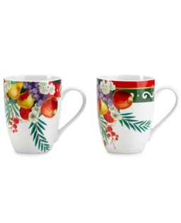 Fade set 2 tazze mug 350 ml in porcellana APPLE