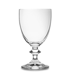 Fade set 6 calici per vino in vetro trasparente ROSY