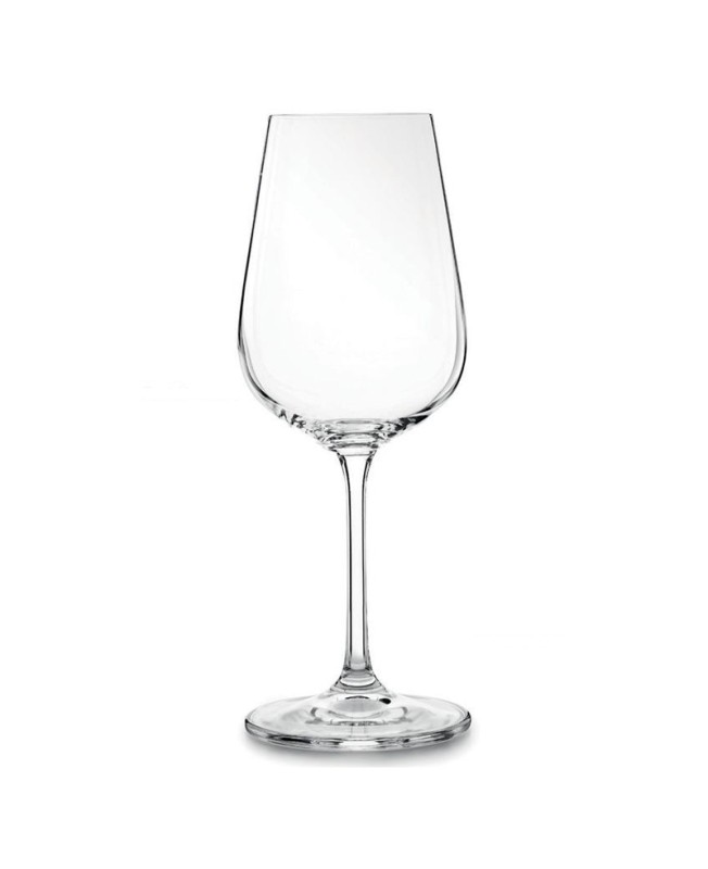 Fade set 6 calici per vino bianco in vetro trasparente DORA