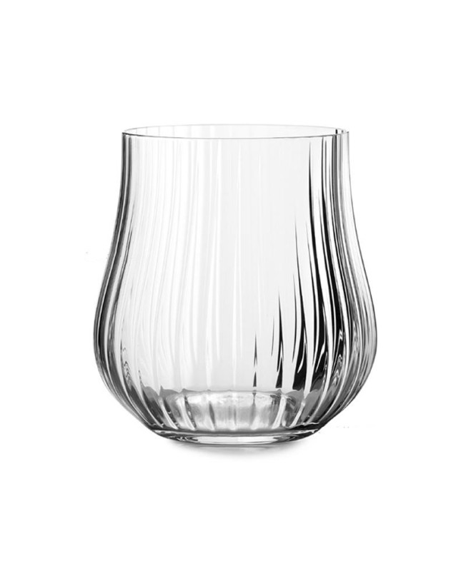 Fade set 6 bicchieri in vetro trasparente TULIPA OTTICO
