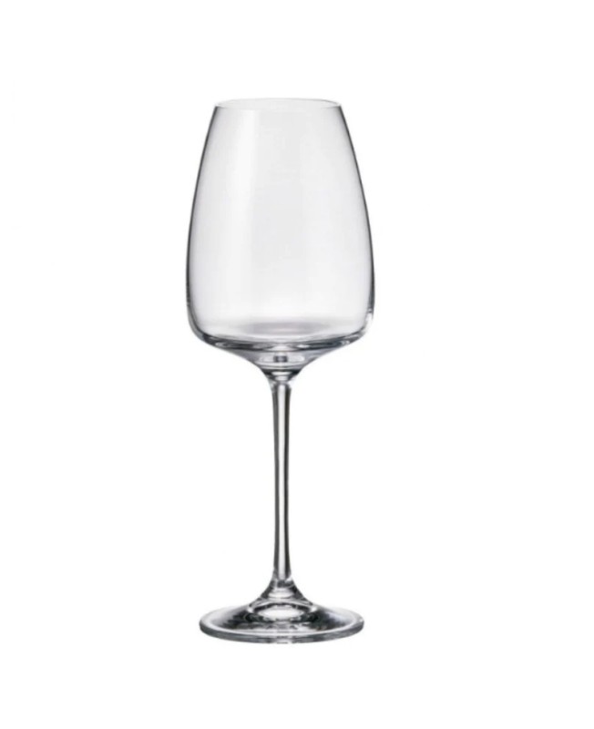 Fade set 6 calici per vino bianco in vetro 440 ml ALIZEE