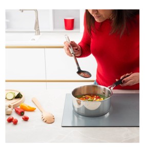 Lagostina Casseruola Manico Lungo Acciaio Tempra