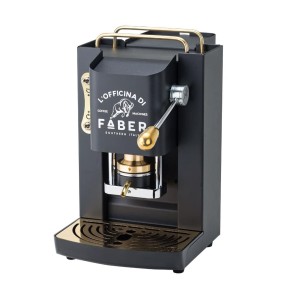 Faber Macchina da Caffè a cialde Pro Deluxe Mat Black