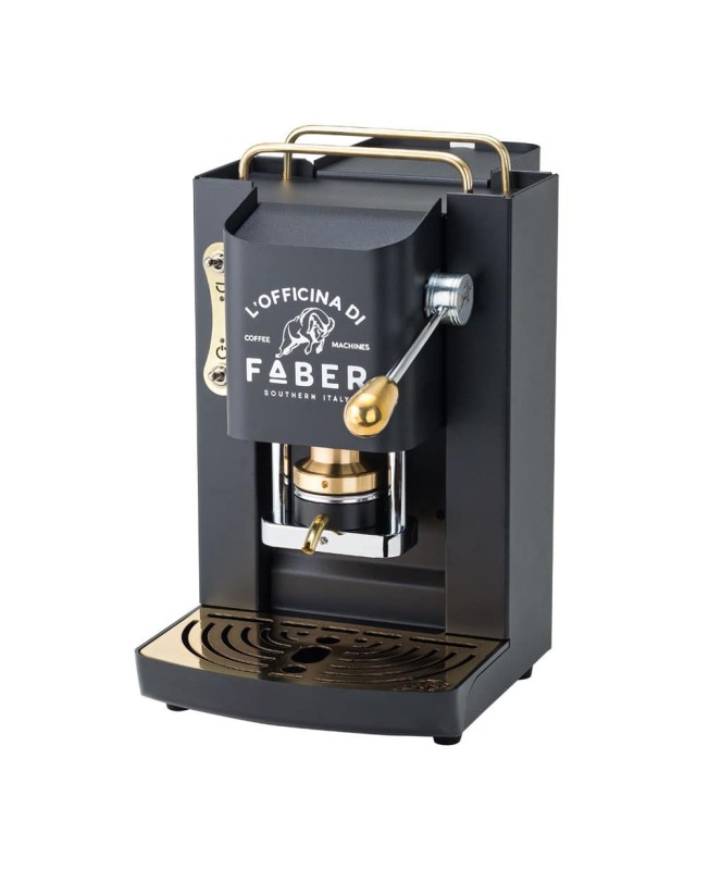 Faber Macchina da Caffè a cialde Pro Deluxe Mat Black