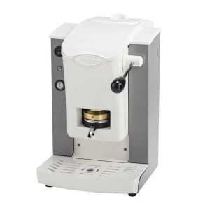 Faber Macchina da Caffè a cialde Slot Plast Ottone Grigio e Bianco