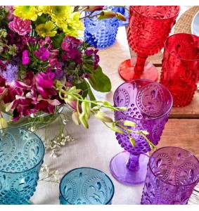 Fade Set 6 calici colorati in policarbonato Swami