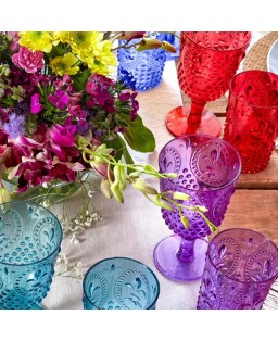 Fade Set 6 calici colorati in policarbonato Swami