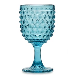 Fade Set 6 calici in vetro turchese 300 ml Ibiza