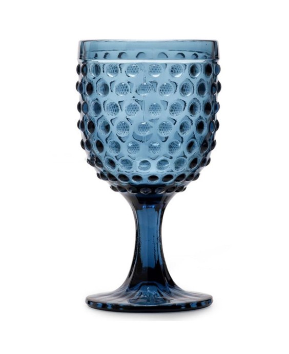 Fade Set 6 calici in vetro blu 300 ml Ibiza