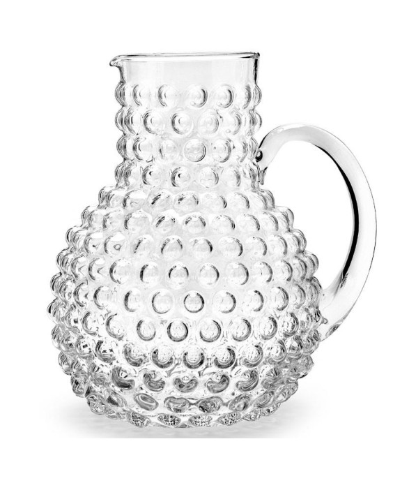 Fade brocca da 2 litri in vetro trasparente Ibiza