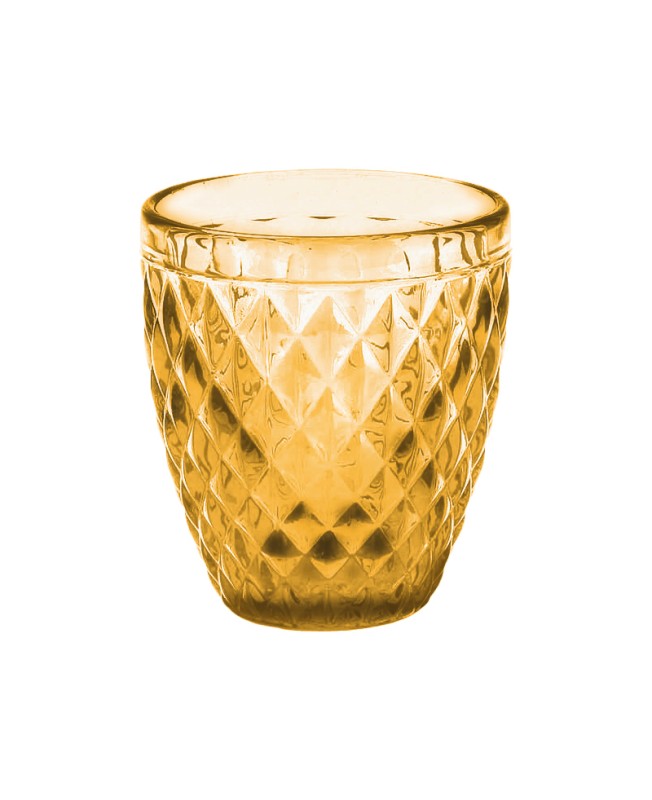 Fade Set 6 bicchieri in vetro ambra Tuscany