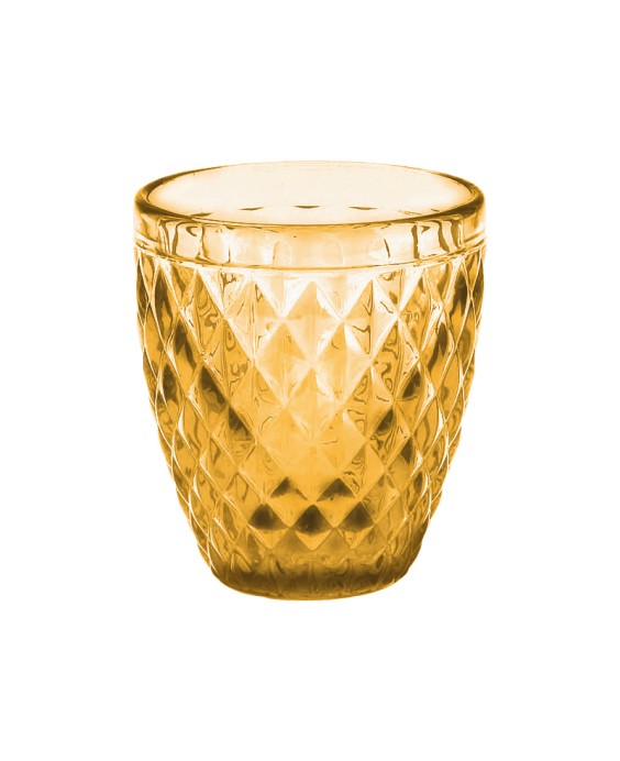 Fade Set 6 bicchieri in vetro ambra Tuscany