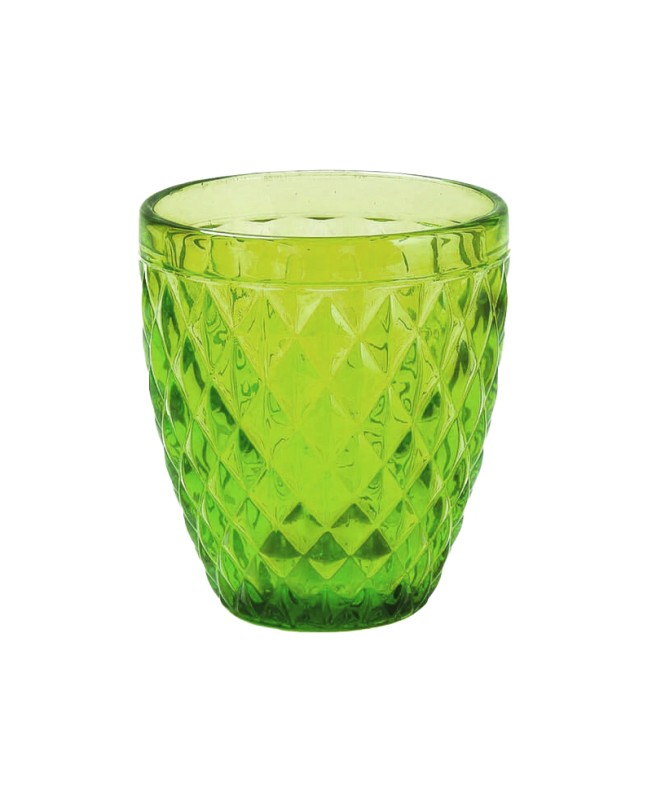 Fade Set 6 bicchieri in vetro verde Tuscany