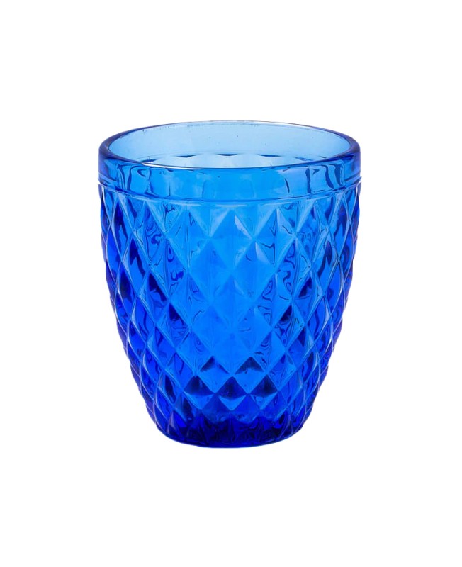 Fade Set 6 bicchieri in vetro blu Tuscany