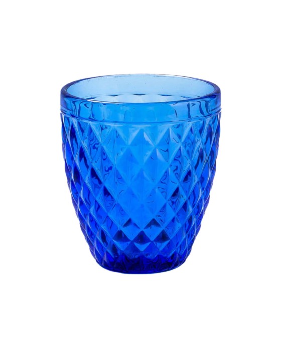 Fade Set 6 bicchieri in vetro blu Tuscany