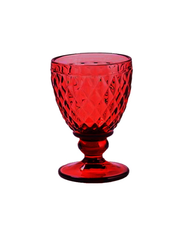 Fade Set 6 calici in vetro rosso Tuscany