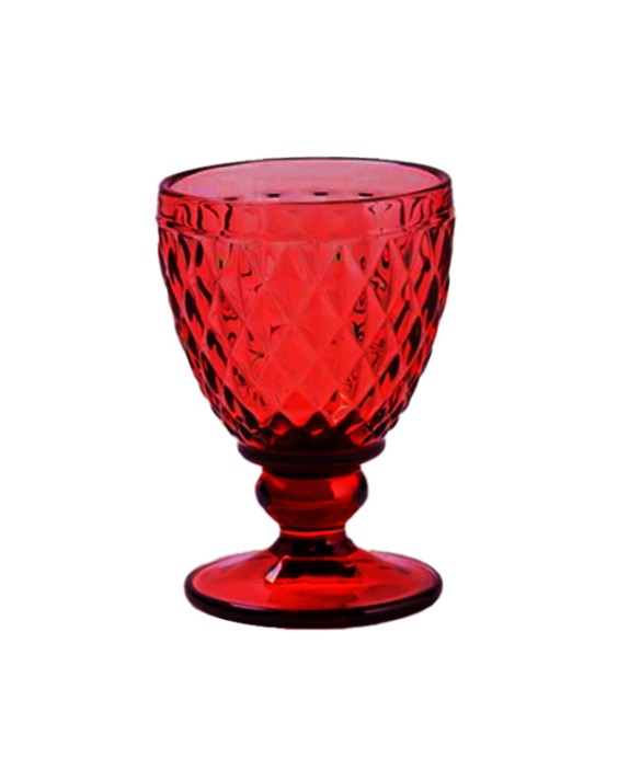 Fade Set 6 calici in vetro rosso Tuscany