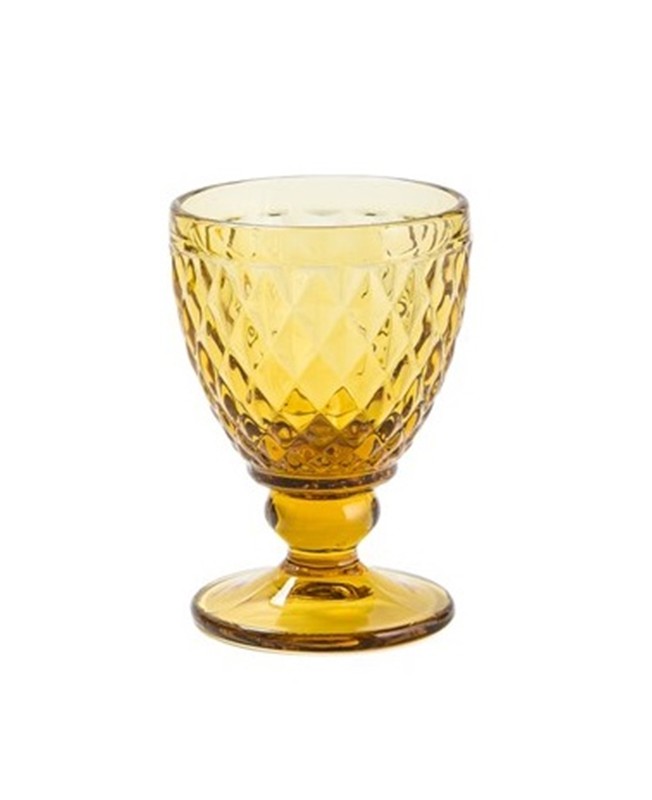 Fade Set 6 calici in vetro ambra Tuscany