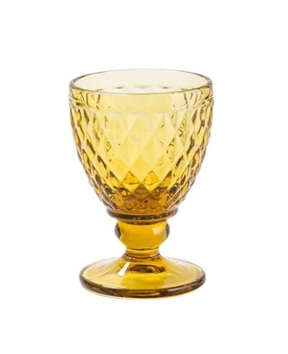 Fade Set 6 calici in vetro ambra Tuscany