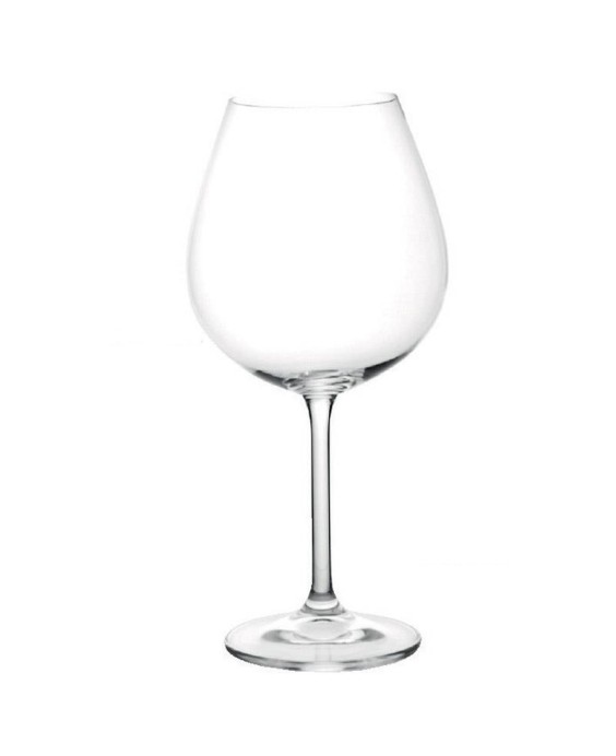 Fade set 6 calici vino rosso 650 ml in vetro Kolibrì