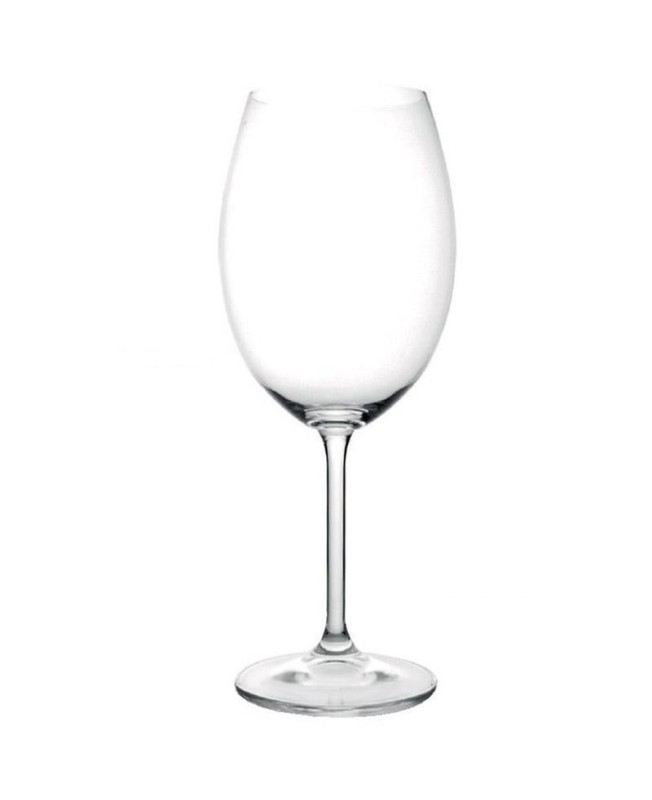 Fade set 6 calici vino rosso 580 ml in vetro Kolibrì