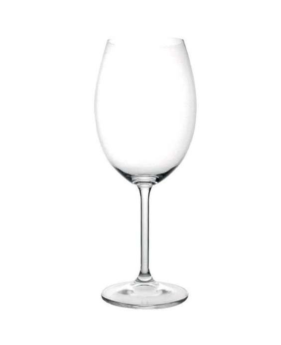 Fade set 6 calici vino rosso 580 ml in vetro Kolibrì