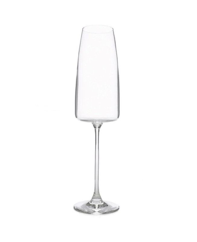 Fade set 6 calici flute 340 ml in vetro Lord