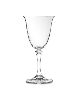 Fade set 6 calici vino 250 ml in vetro Kleopatra