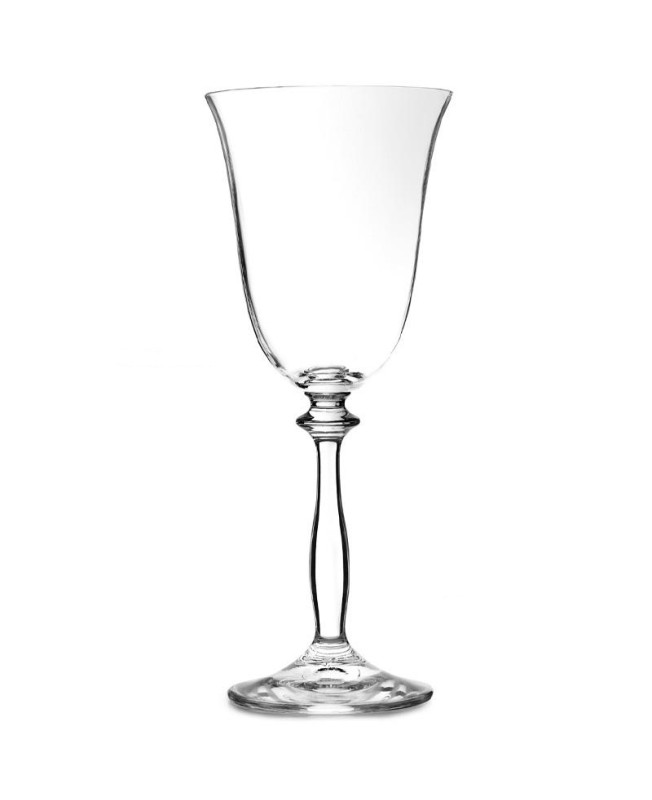 Fade set 6 calici acqua 350 ml in vetro Angela Liscio