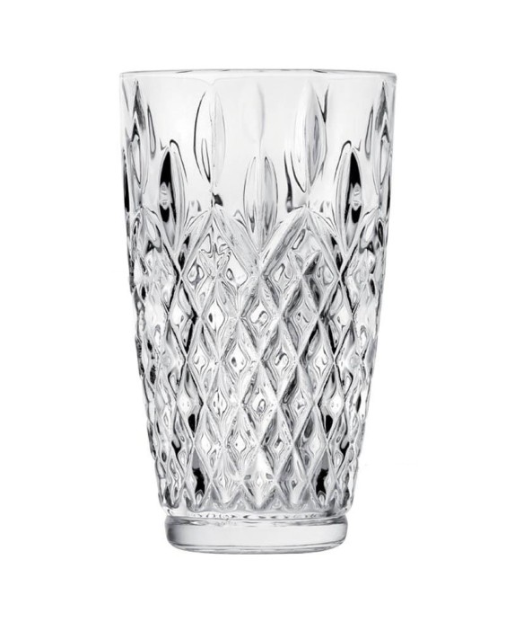 Fade set 6 bicchieri long drink 320 ml in vetro Jazz