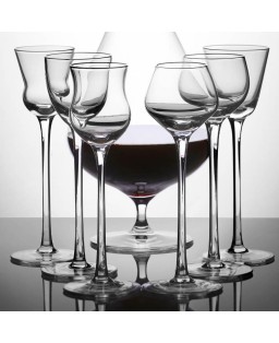 Fade set 6 calici da liquore assortiti 60 ml in vetro Martha 2.0