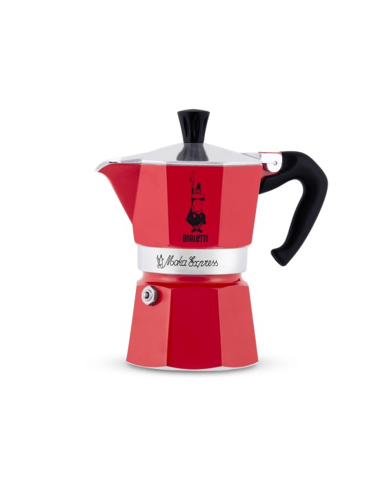 Caffettiera Bialetti Moka Express 6 tazze Rossa