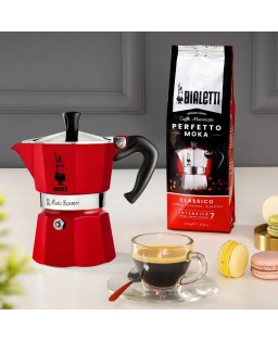 Caffettiera Bialetti Moka Express 6 tazze Rossa
