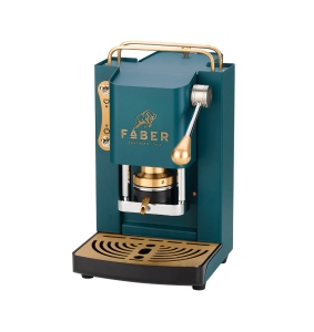 Faber Macchina da Caffè a cialde Pro Mini Deluxe British Green