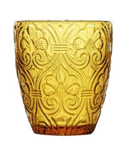 Fade set 6 Bicchieri in vetro colorato Ambra Corinto