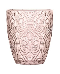 Fade set 6 Bicchieri in vetro colorato Rosa Corinto