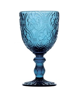 Fade set 6 Calici in vetro colorato Blu Corinto