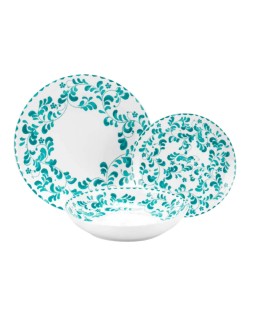 Fade servizio di piatti da 18 in porcellana Deva