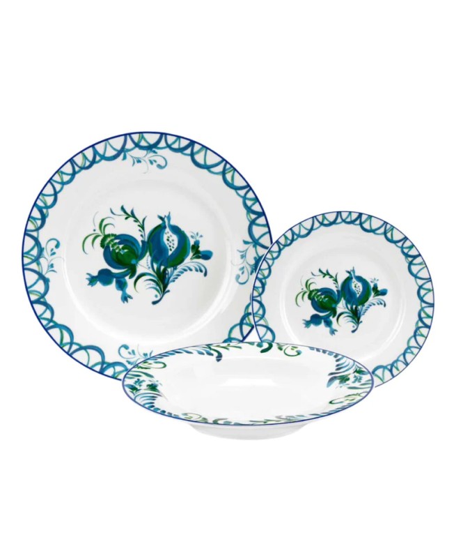 Fade servizio di piatti da 18 in porcellana Afrodite