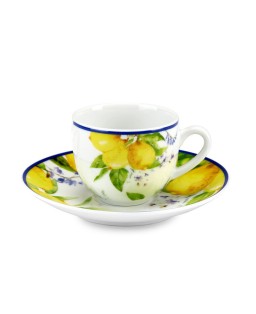 Fade set 6 tazzine da caffè in porcellana Soraya