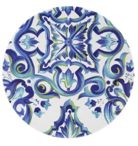 Fade piatto tondo 35 cm in melamina Maiorca