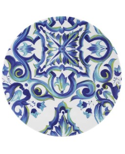 Fade piatto tondo 35 cm in melamina Maiorca