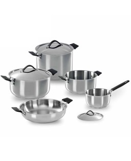 Barazzoni batteria di pentole 8 pezzi 33 Carati Inox A