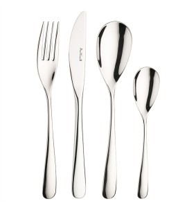 Pintinox Set 24 pezzi di posate in acciaio Swing