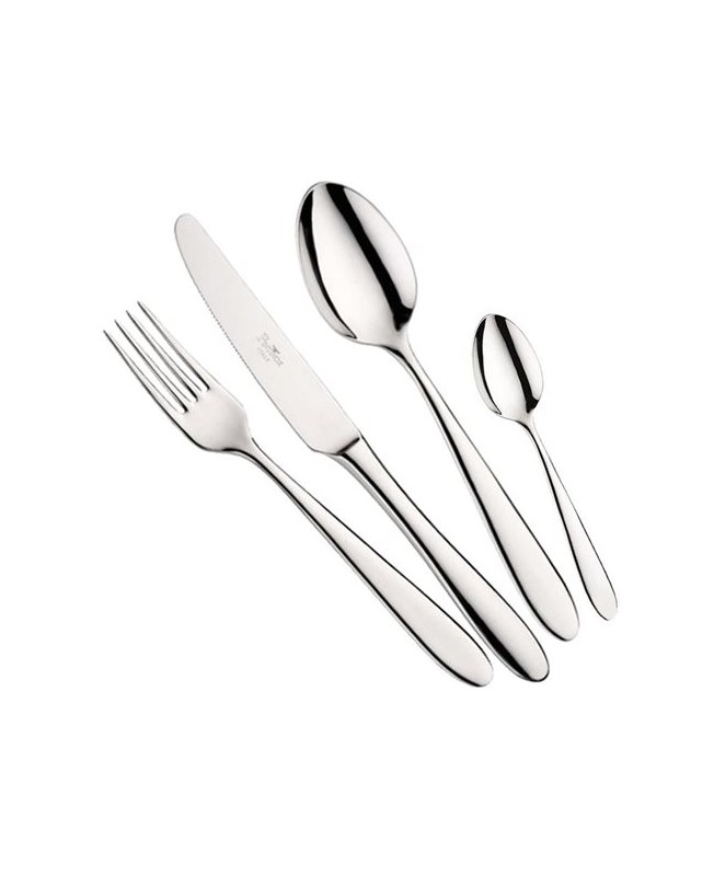 Pintinox Set 24 pezzi di posate in acciaio Ritz
