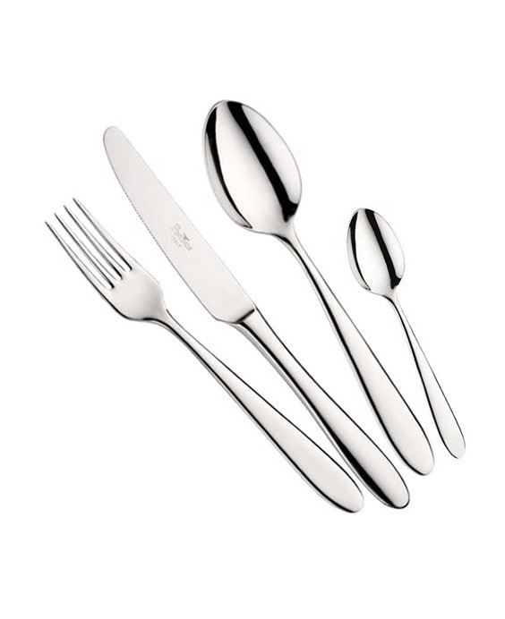 Pintinox Set 24 pezzi di posate in acciaio Ritz
