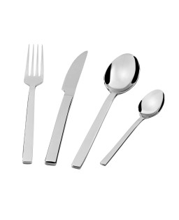 Barazzoni set 24 pezzi posate in acciaio Zaffiria