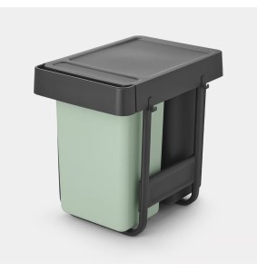 Brabantia Pattumiera da incasso Sort & Go 2x15 Litri