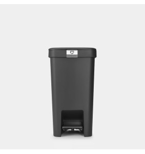 Brabantia Pattumiera a pedale StepUp 12 Lt Dark Grey