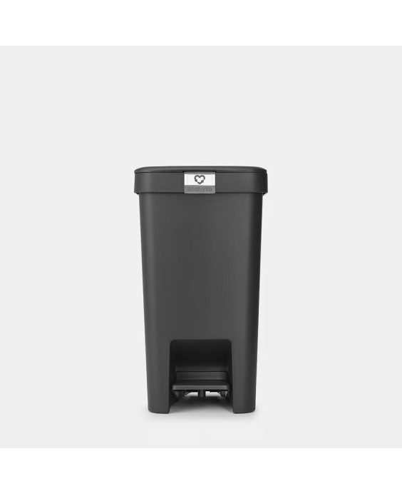 Brabantia Pattumiera a pedale StepUp 12 Lt Dark Grey